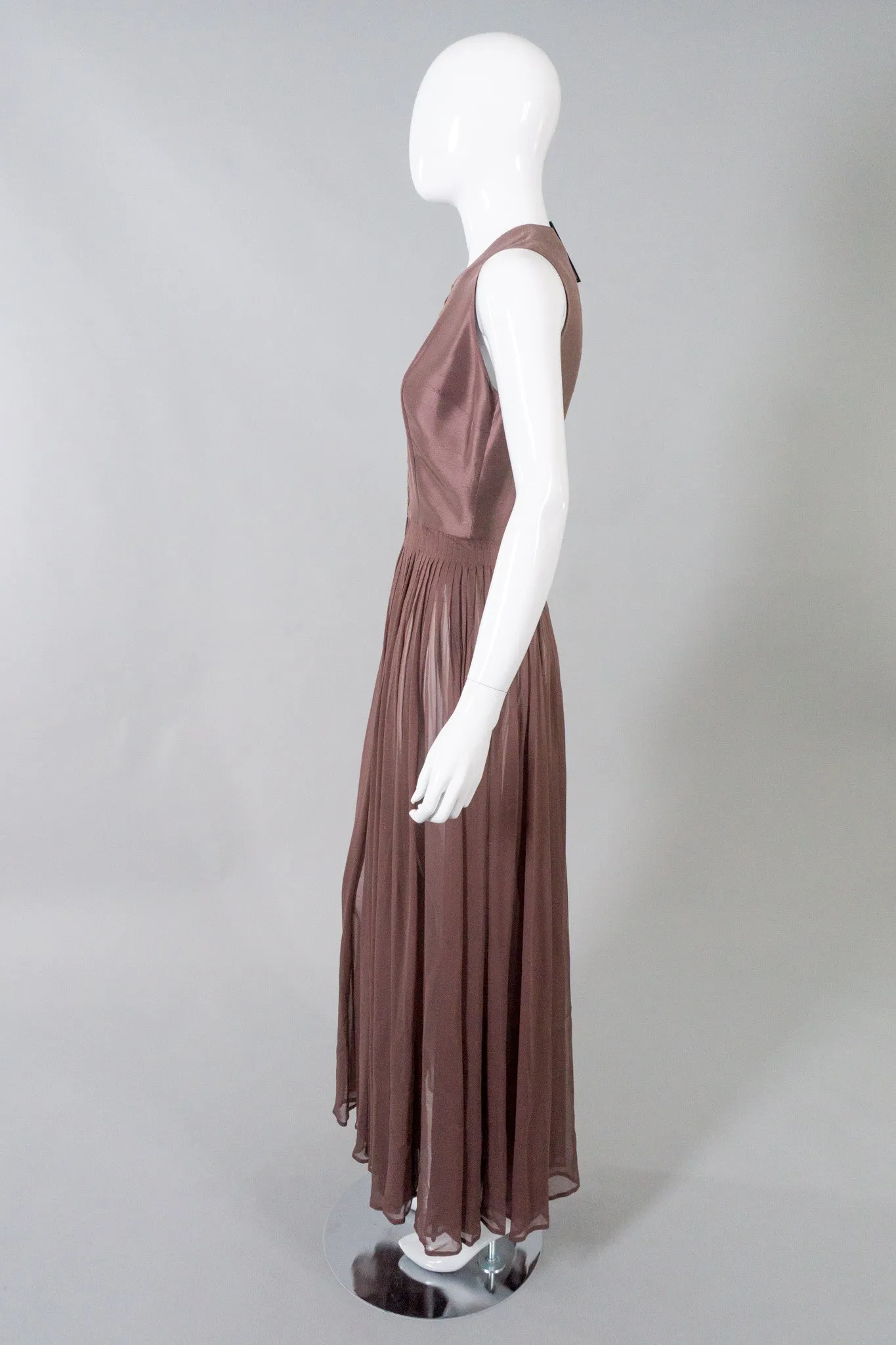 Silk Bodice Dress