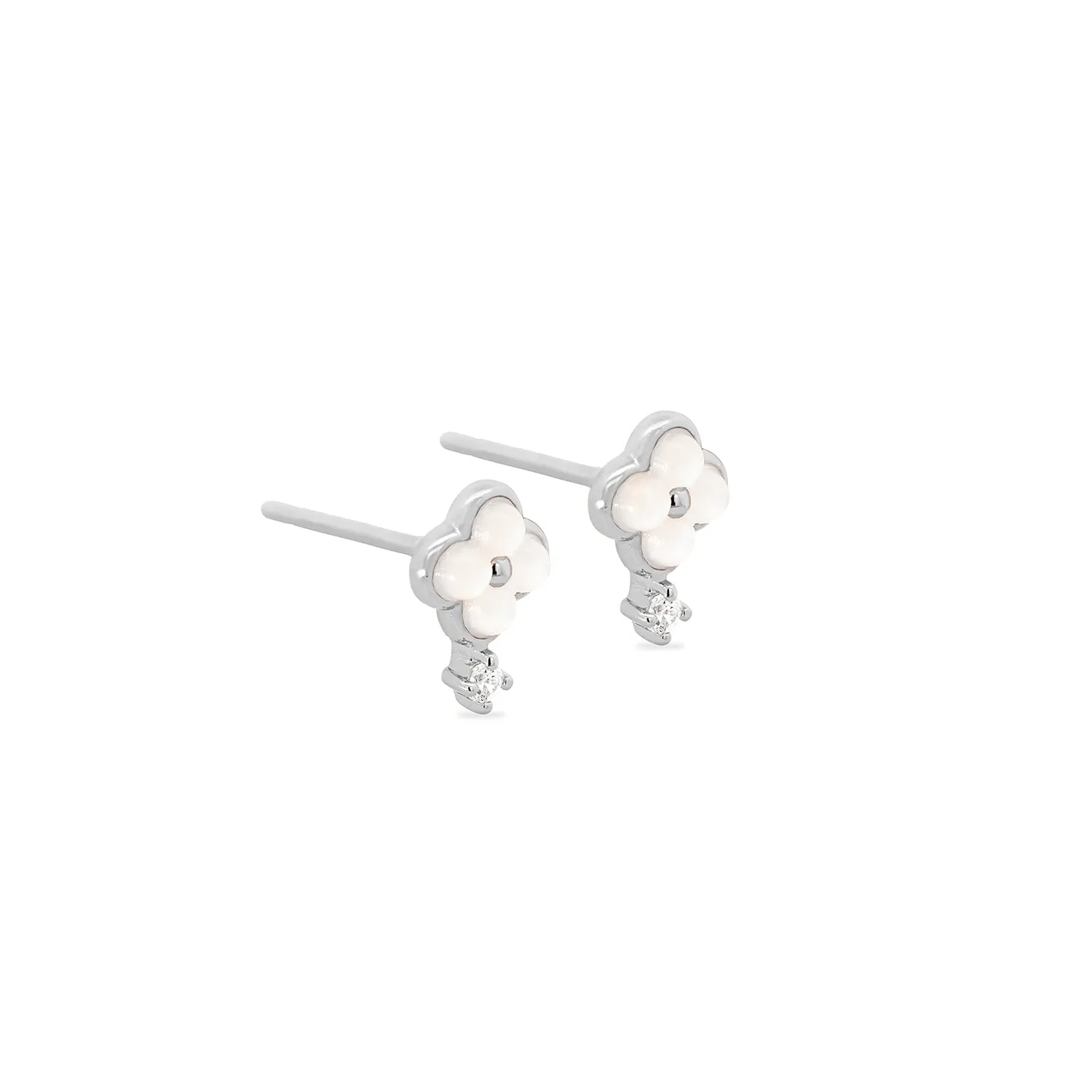 Silver Gretchen Studs