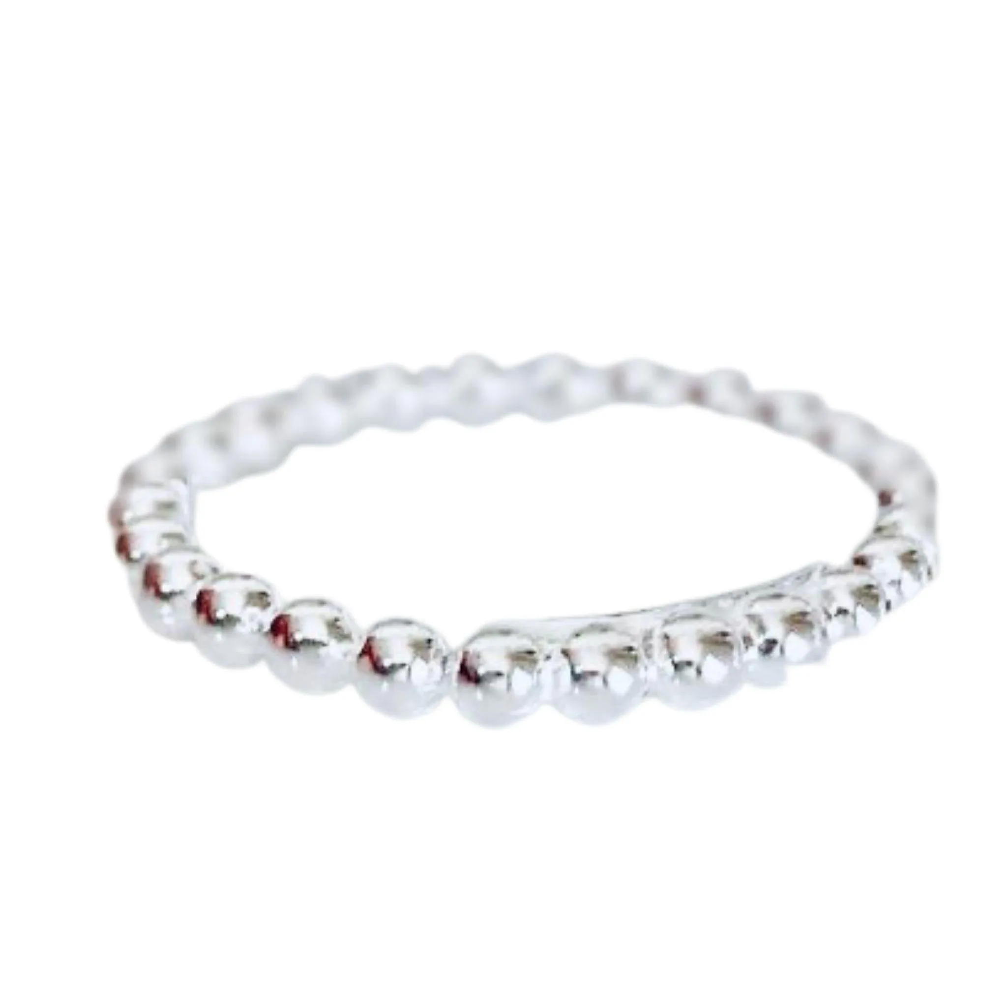 Simple Ball Stack Ring