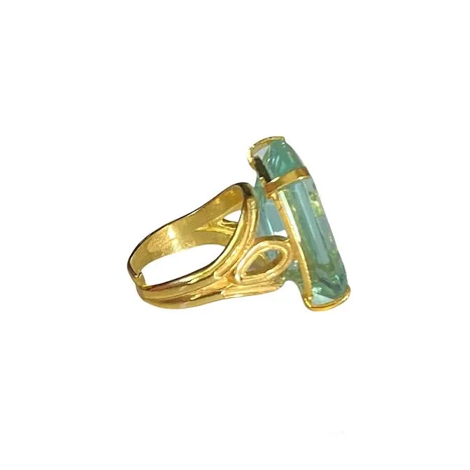 Statement Aqua Ring