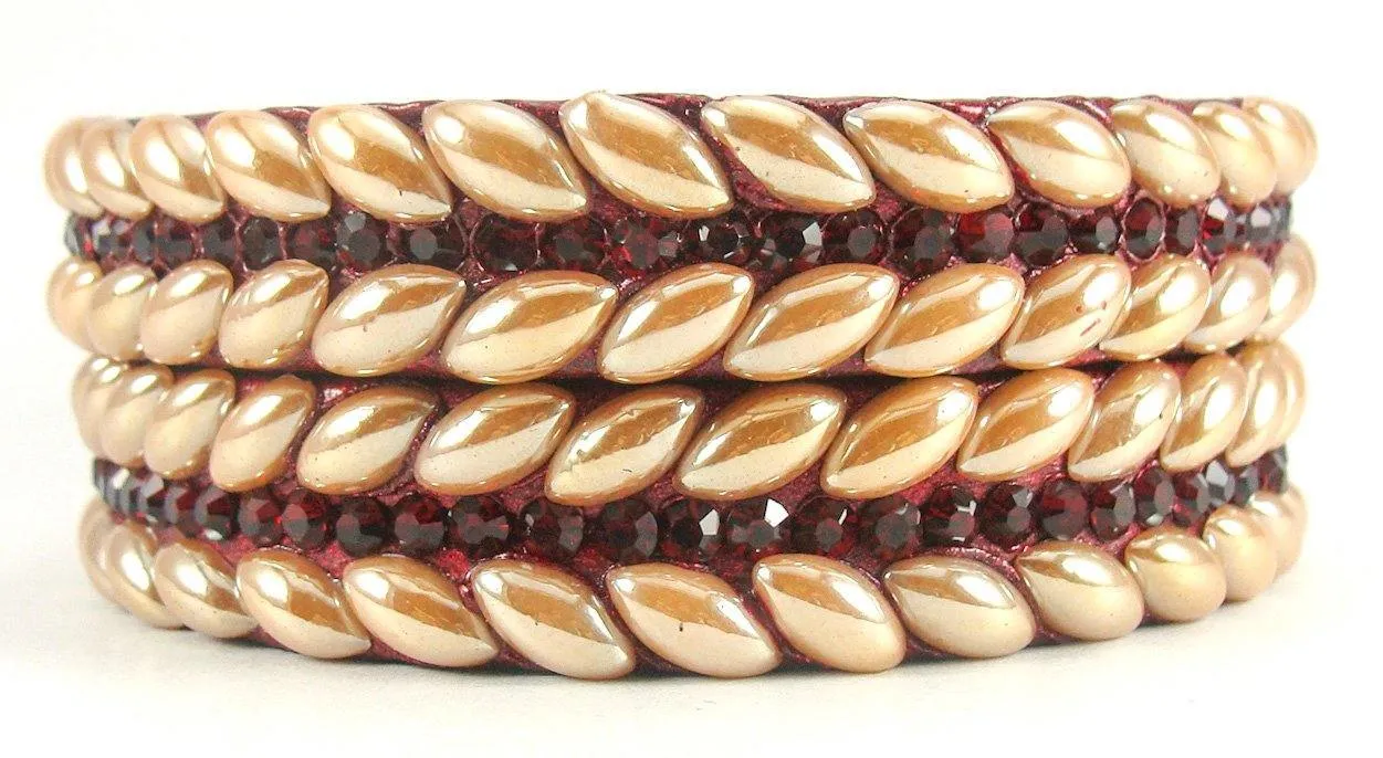 Sukriti Rajasthani Maroon Lac Bangles for Women - Set of 2