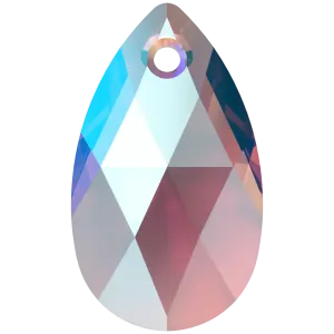 Swarovski Pendants Peardrop (6106) Amethyst Shimmer