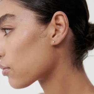 Tiny Diamond Studs | Claw Set Lab-Grown Diamond Earrings