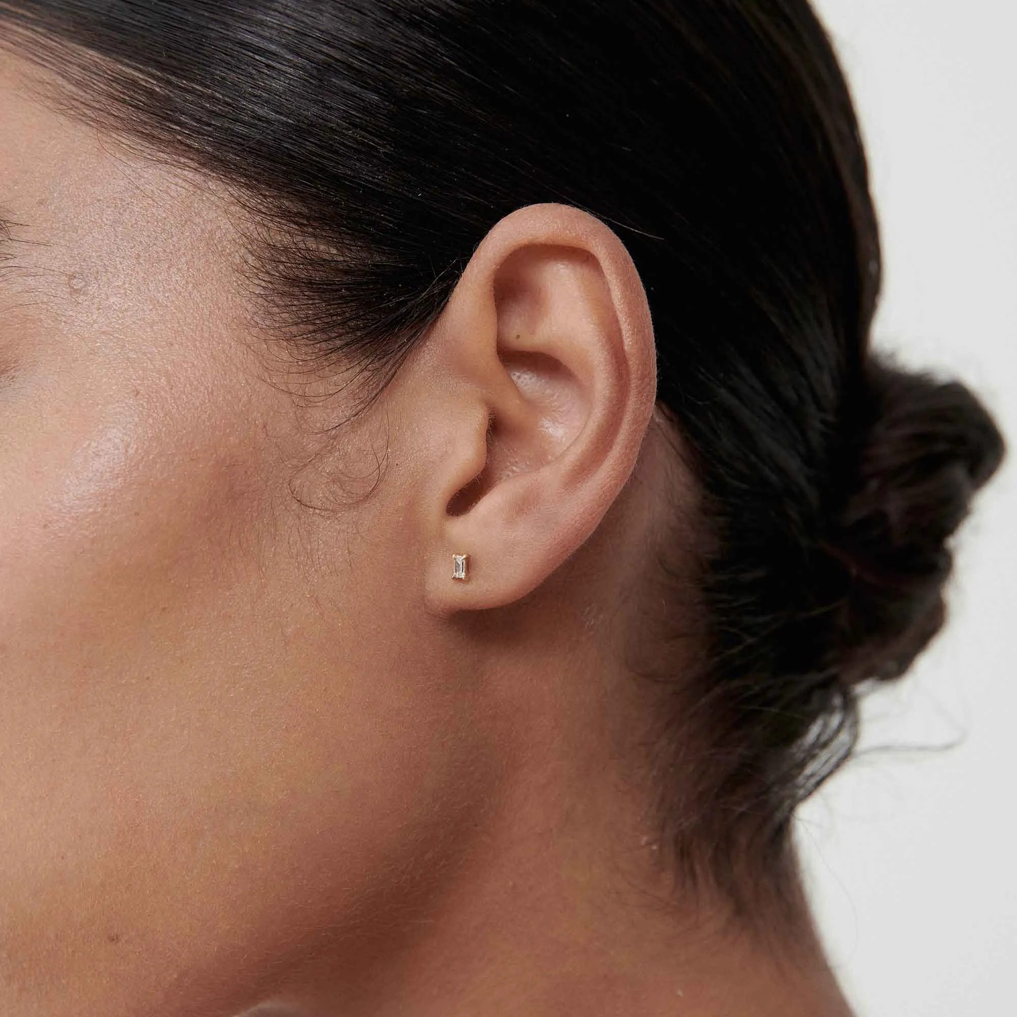 Tiny Diamond Studs | Claw Set Lab-Grown Diamond Earrings