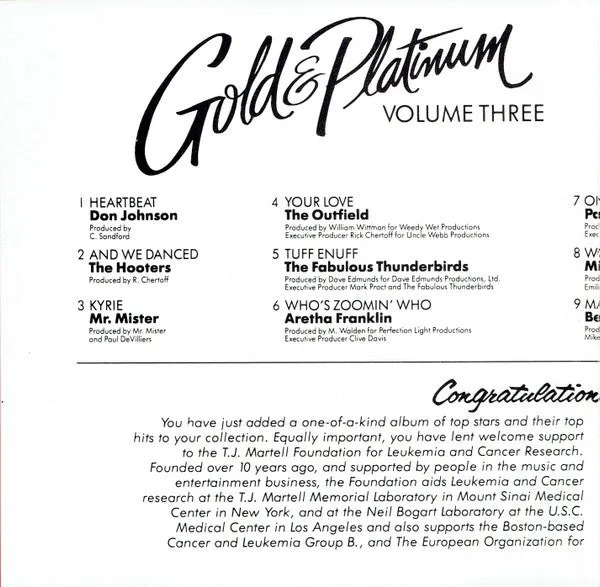 Various - Gold & Platinum Volume Three (CD, Comp, Club) (NM or M-)