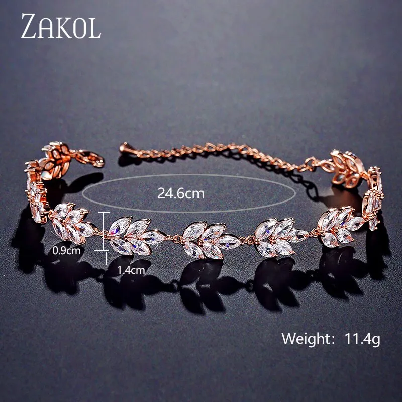 White Shiny Leaf Bracelets Bangles