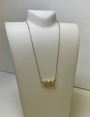 Wire Wrap Pearl Pendant